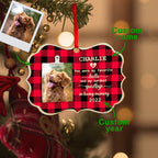 personalized design christmas ornament loss of dog gift hanging keepsake personalized preview