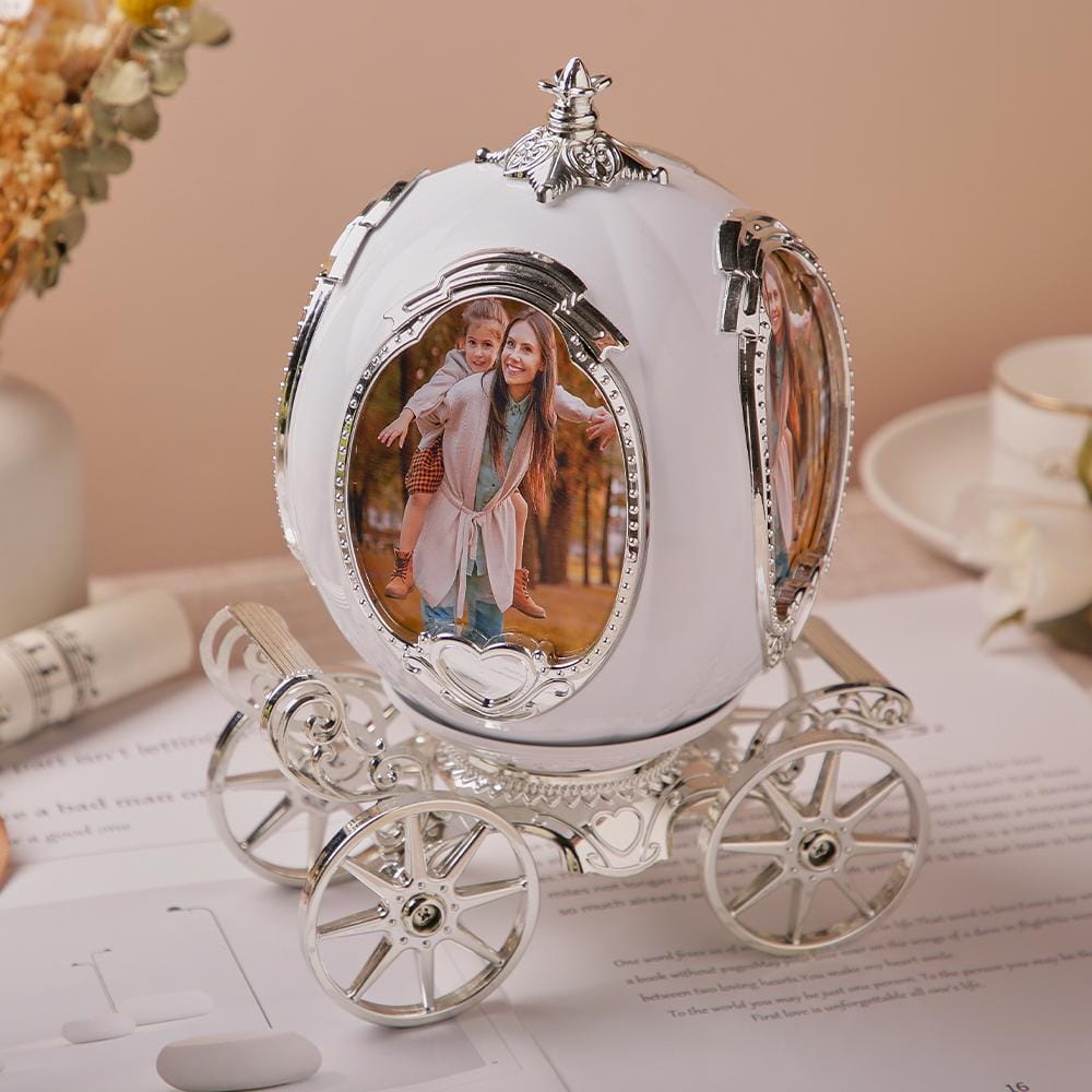 Custom Photo Frame Carriage Music Box