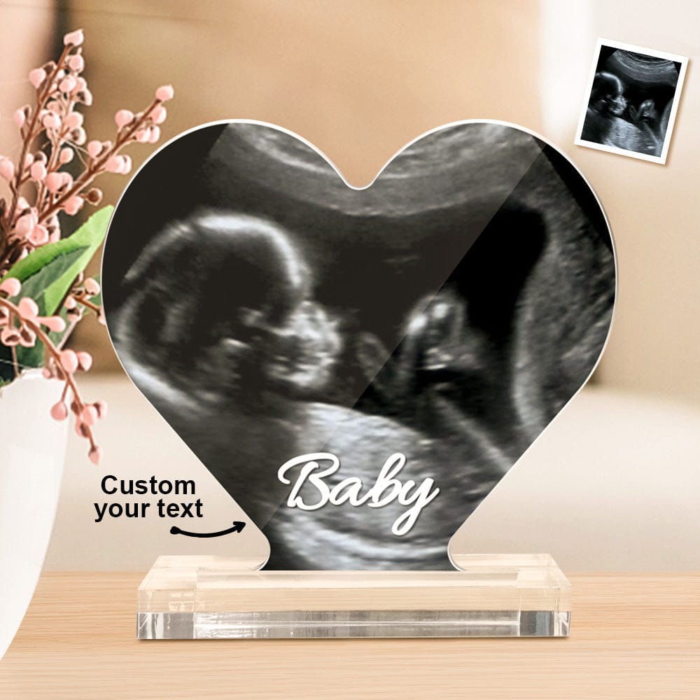 Photo Heart Shaped Acrylic Plaque