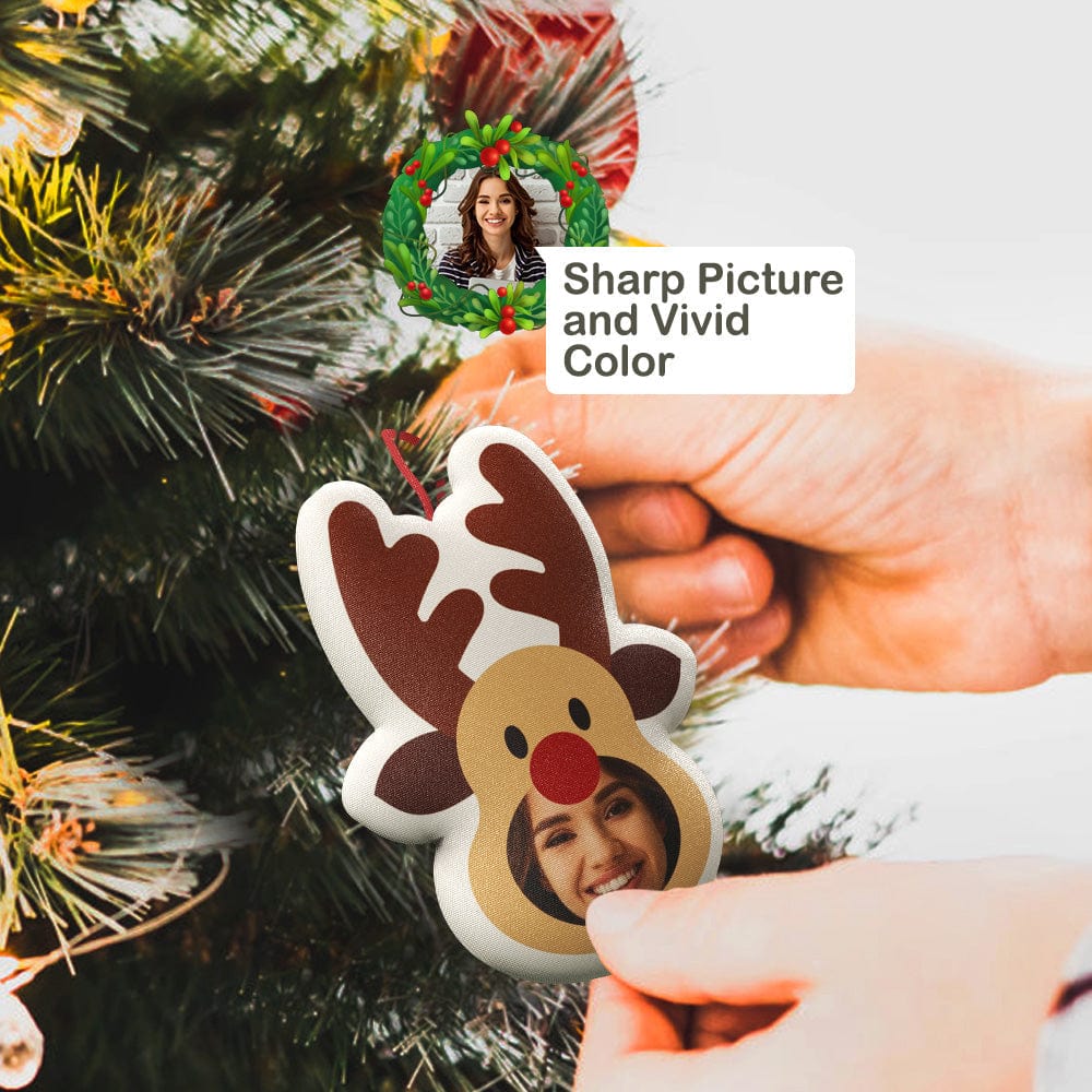 Custom Christmas Tree Ornament Hanging Doll Decoration for Christmas Gift 3 Pcs