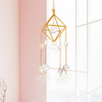 personalized crystal engraved wind chimes for balcony decor