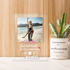 Custom Scannble Keychain/Plaque/Night Light Gifts For Lover Decorated Letter - I Love You