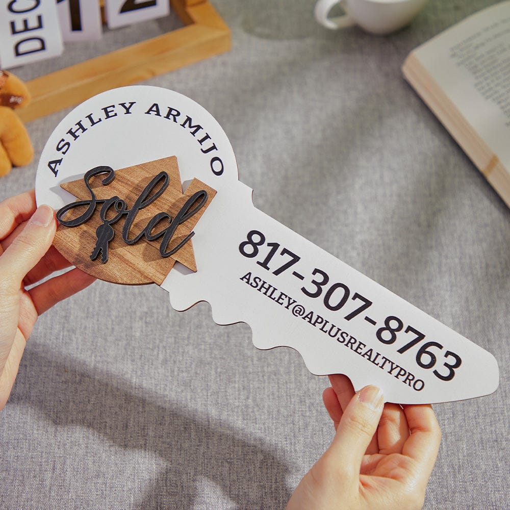 Custom Engraved Pendant Eal Estate Sold Gifts