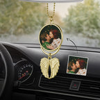 Personalized Photo Angel Wings Decoration Custom Photo Christmas Day Memorable Gifts