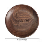 Personalized Floral Ring Dish Engagement Wedding Jewelry Tray Gift for Her