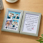 Scannable Custom Photo Frame Custom Engraved Creative Wooden Gifts