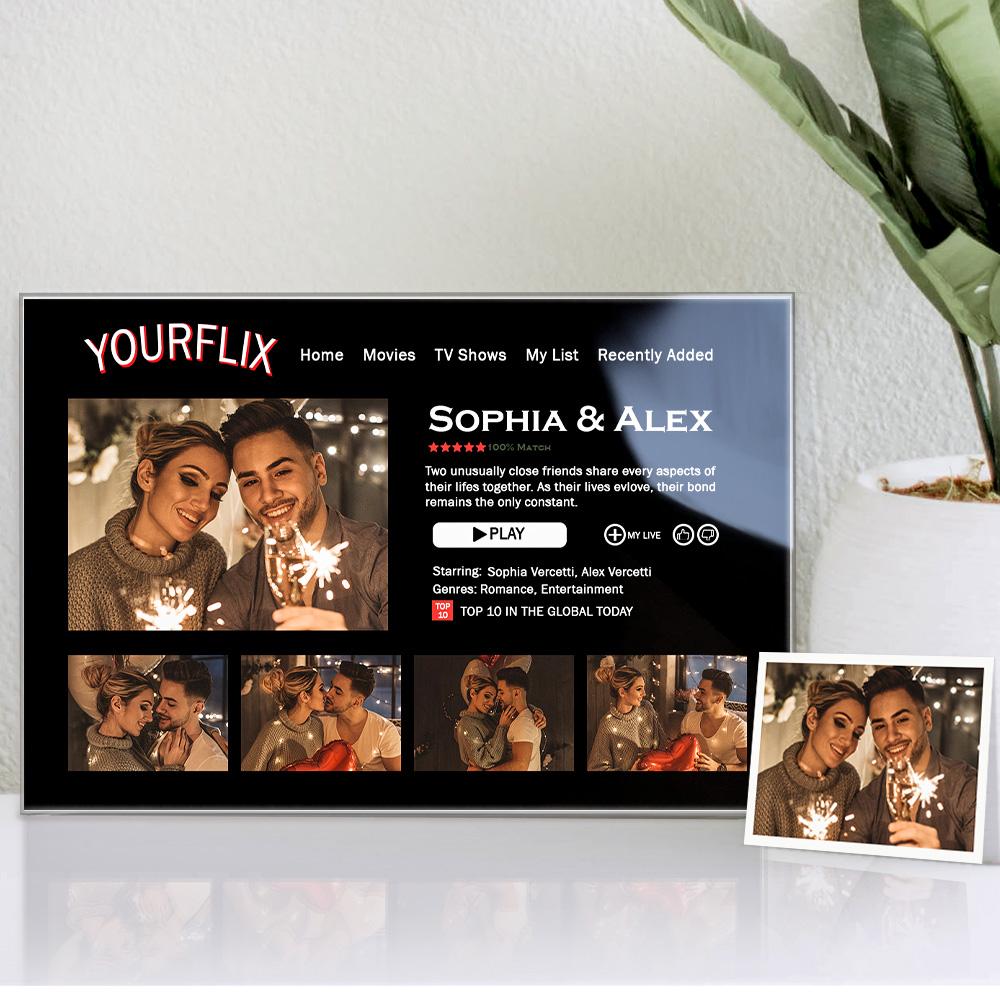 Custom Movie Poster Plaque Personalized Plaque Lover Gifts for Couple