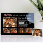 Custom Movie Poster Plaque Personalized Plaque Lover Gifts for Couple