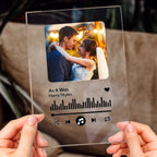 Custom Plaque Memorial Music Plaque Couples Anniversary Gift Love Song Couple Gifts for Him