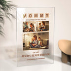 Mother's Day Gift Custom Photo Keychian/Plaque/Night Light For Mom