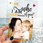 Mother's Day Gift Custom Photo Keychian/Plaque/Night Light For Mom