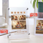 Mother's Day Gift Custom Photo Keychian/Plaque/Night Light For Mom
