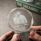 thoughtful ornament for dad with custom detail