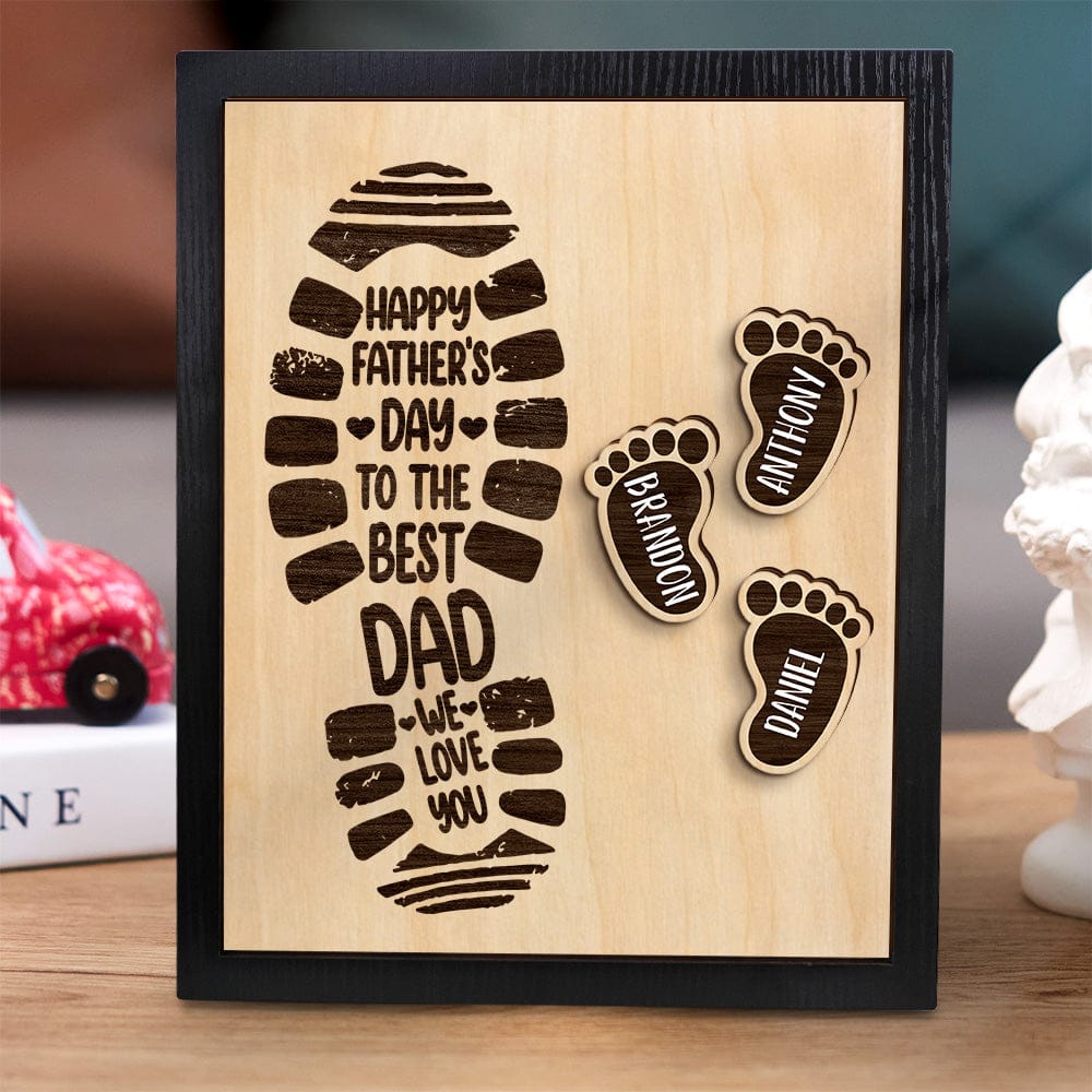 meaningful ornament for dad with keepsake style custom style