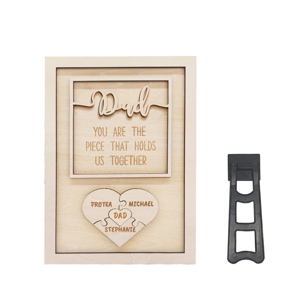 thoughtful ornament for dad with custom detail daily use