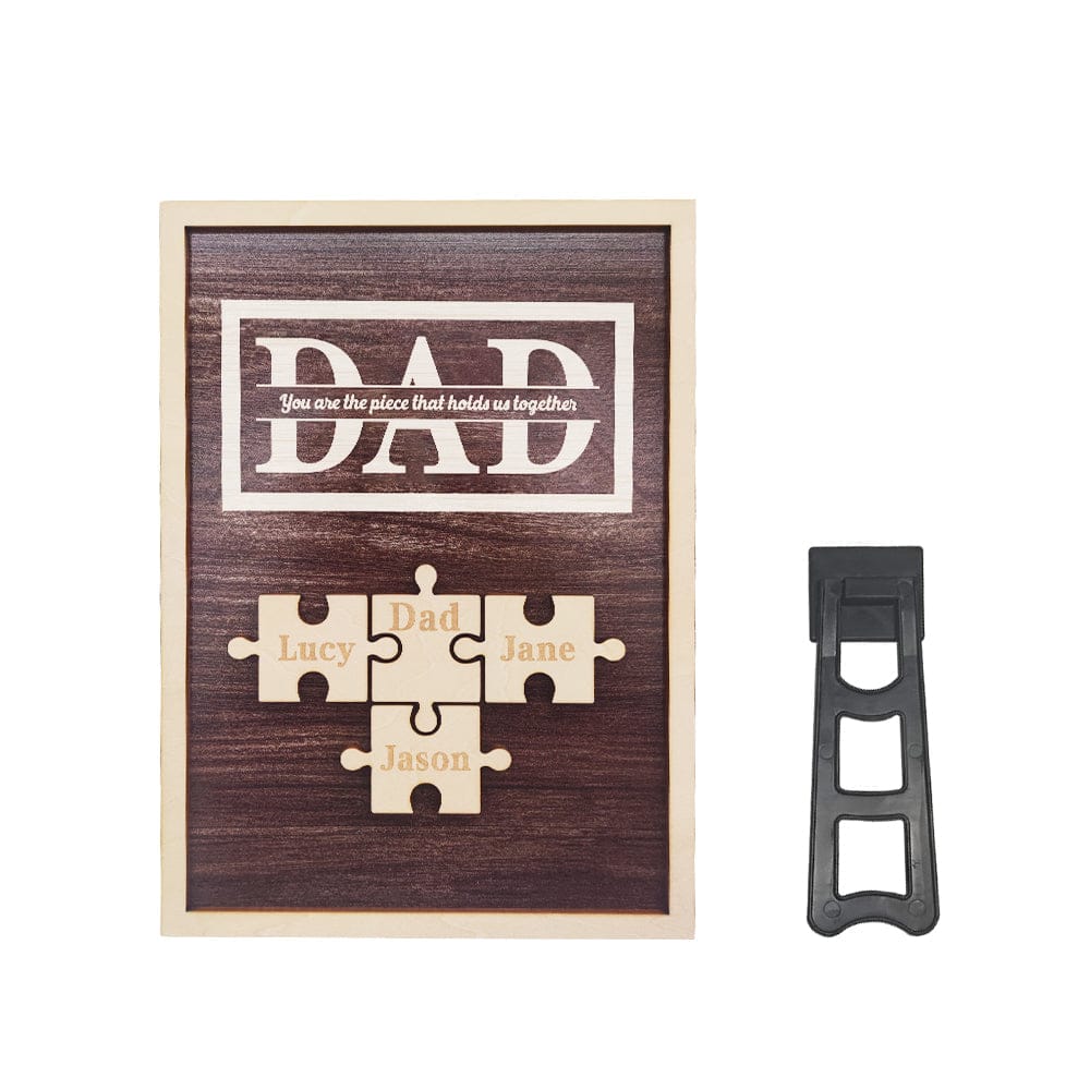 thoughtful ornament for dad with custom detail daily use