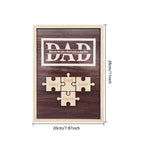 dad puzzle plaque you are the piece that holds us together gifts for design ornament for everyday use