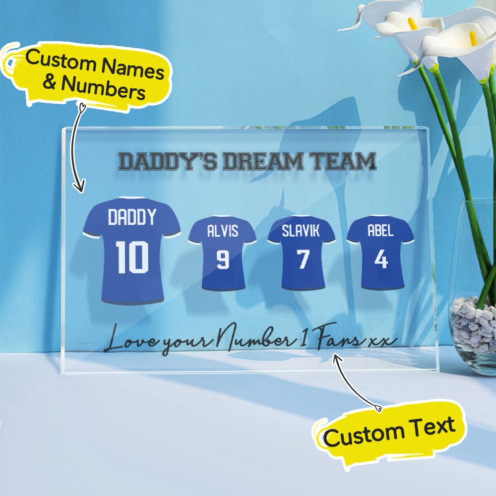 fathers day surprise custom gift for dad inspired by plaque with names gifts for dad