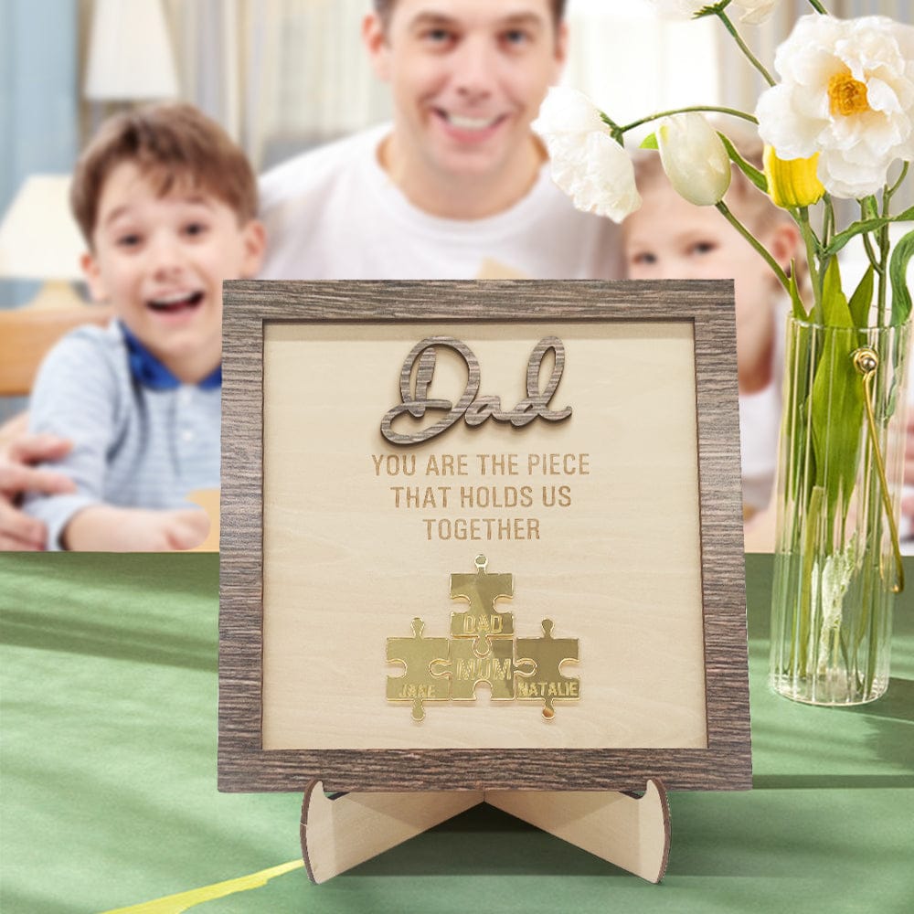 thoughtful ornament for dad with custom detail photo daily use