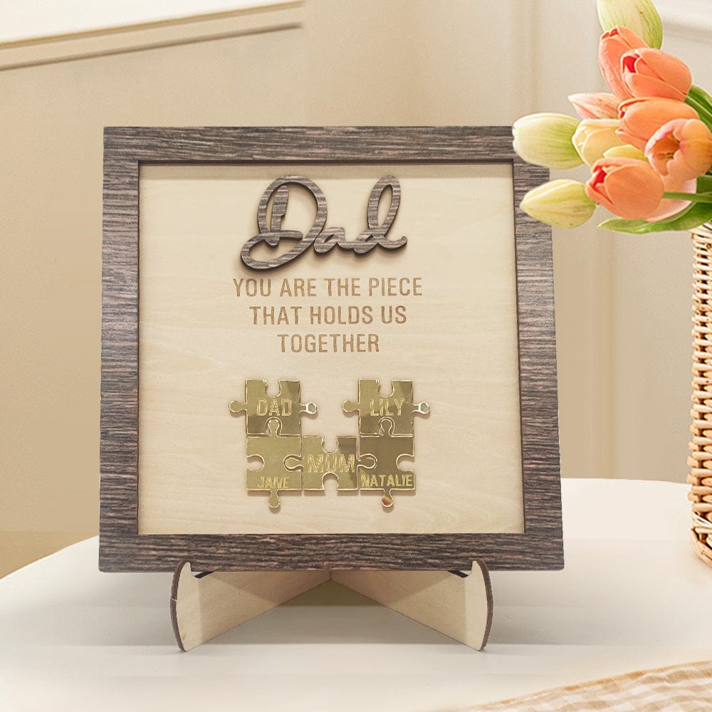 personalized ornament for dad with high quality craftsmanship photo front view