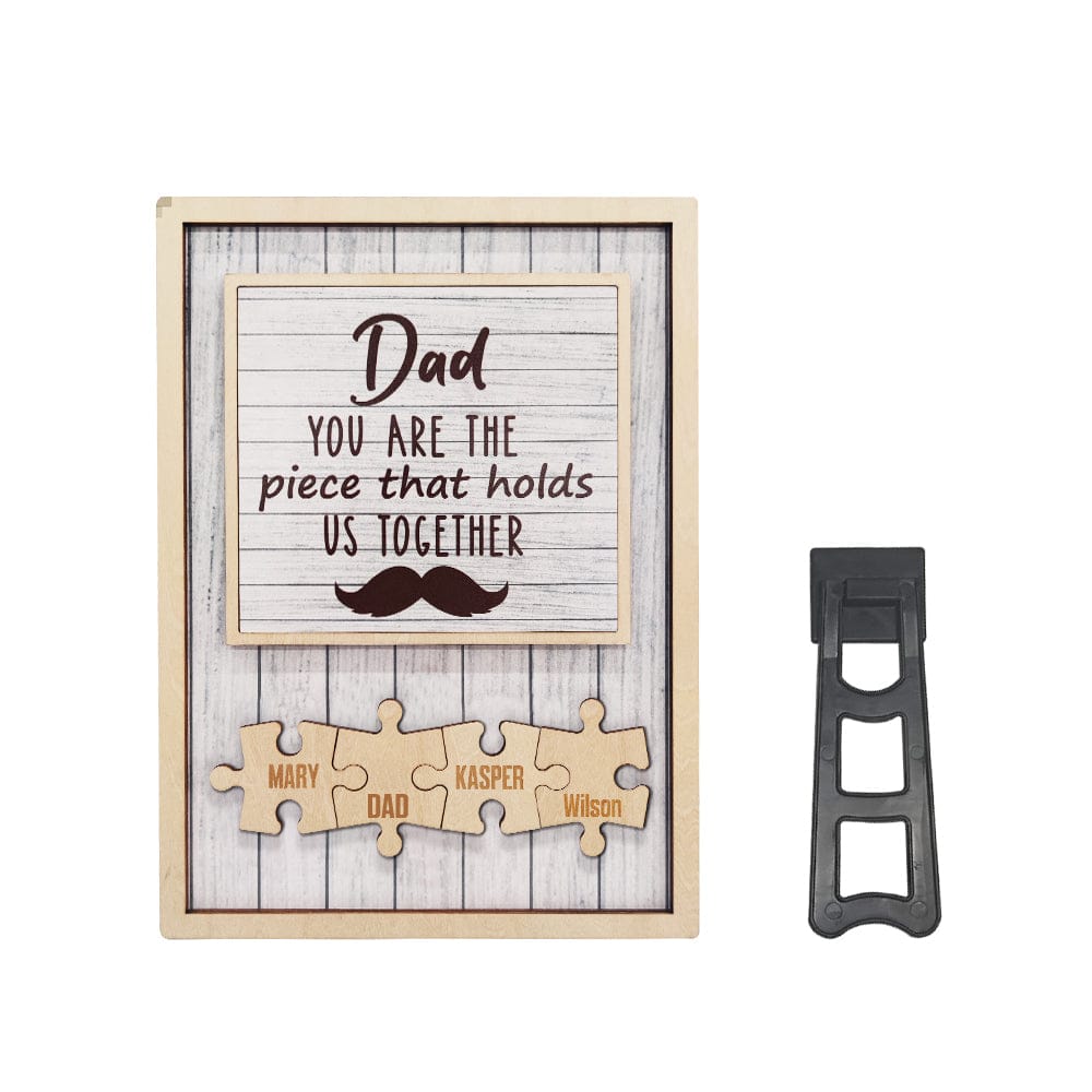 thoughtful ornament for dad with custom detail daily use