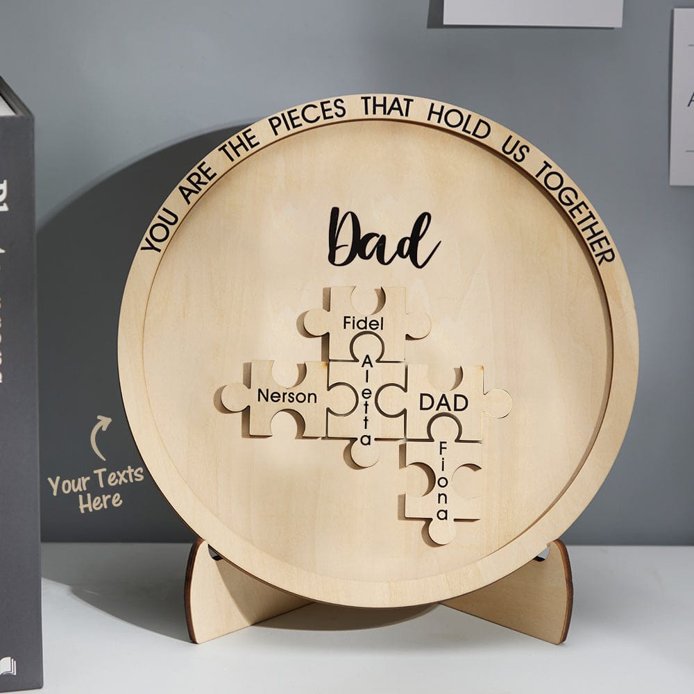personalized ornament for dad with precision engraved detail photo