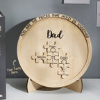 personalized ornament for dad with precision engraved detail photo