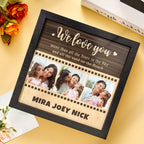 Custom Photo Wooden Ornament Film Photo Plaque Unique Gift for Mom