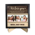 Custom Photo Wooden Ornament Film Photo Plaque Unique Gift for Mom