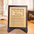 Custom Engraved Ornament Wand Home Decor Sign Gifts for Dad