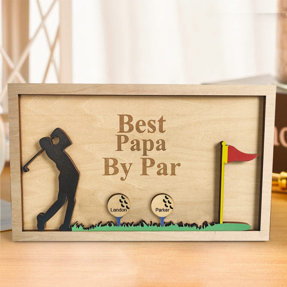 grandpas favorite moments wooden plaque personalized gift for grandpa