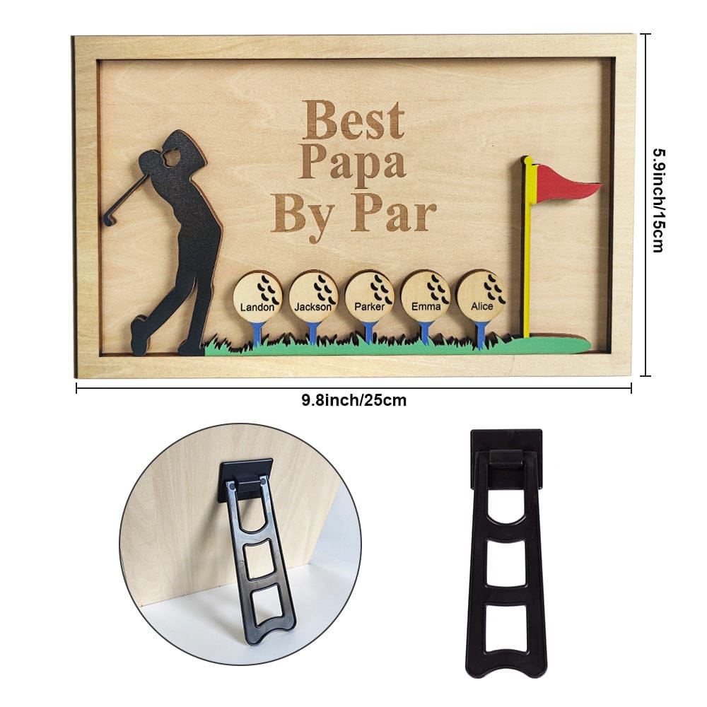 grandpas favorite moments wooden plaque custom engraved name