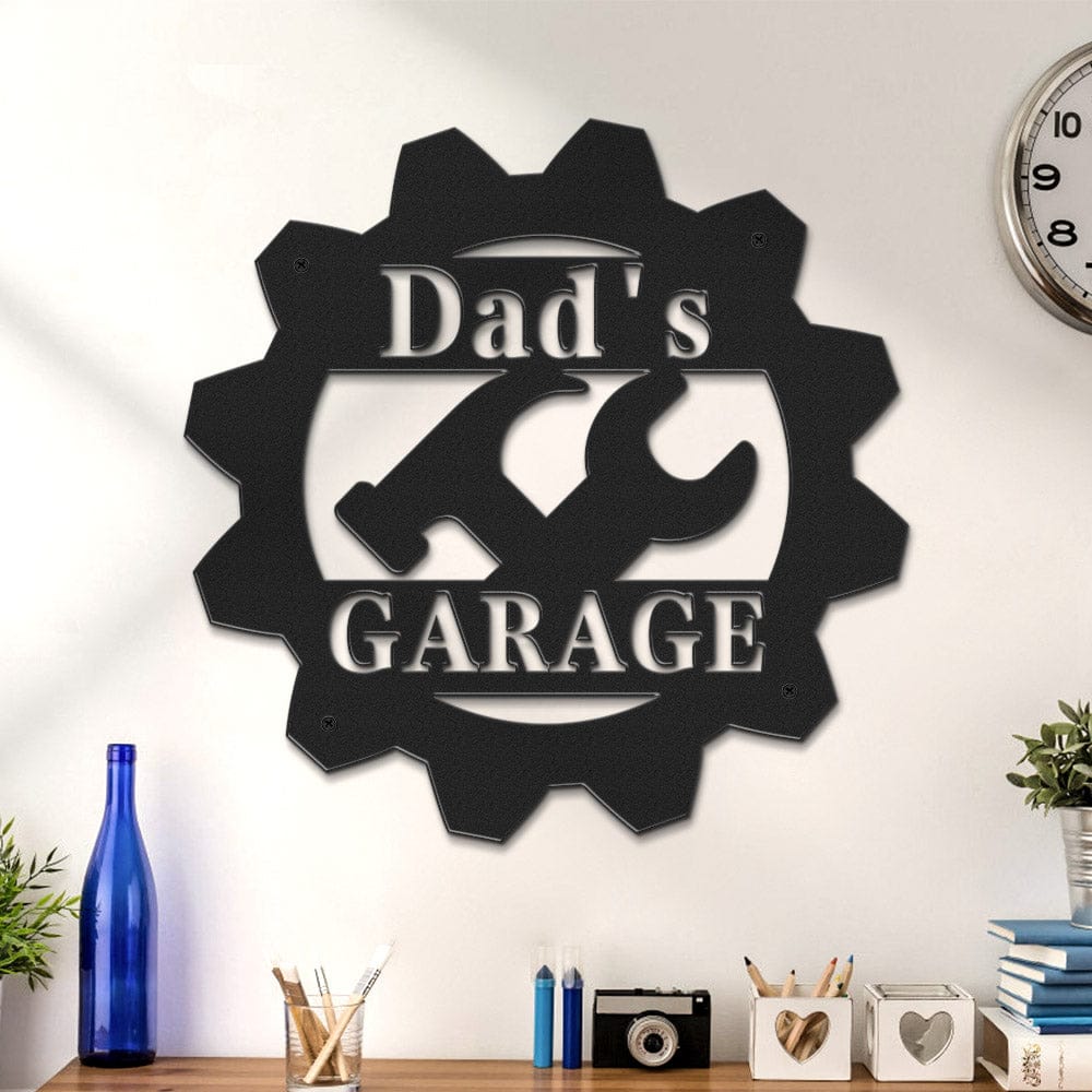 fathers day surprise custom gift for dad inspired by dad s garage