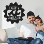 dad s garage custom gift for dad personalized gift