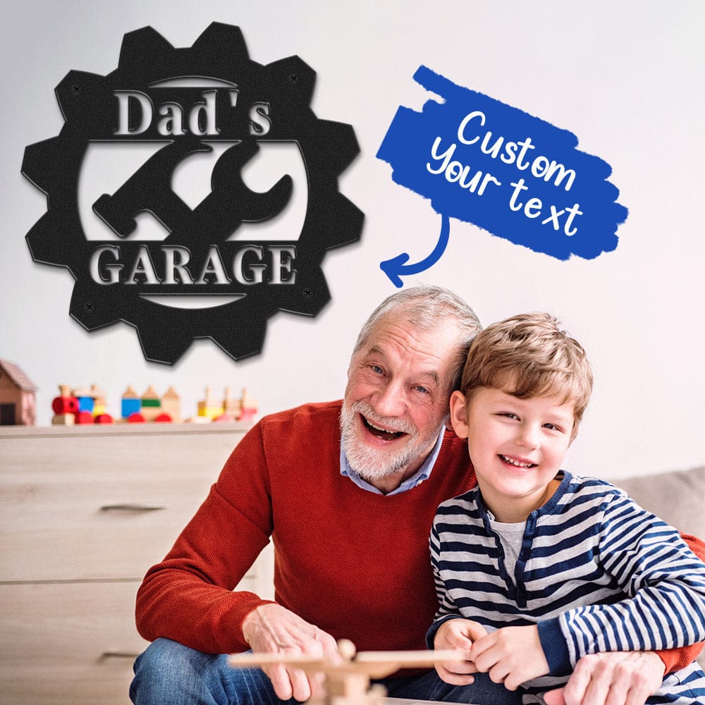 dad s garage design custom gift for everyday use