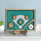meaningful ornament for dad with keepsake style photo gift idea