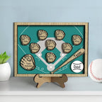 thoughtful ornament for dad with custom detail gift idea