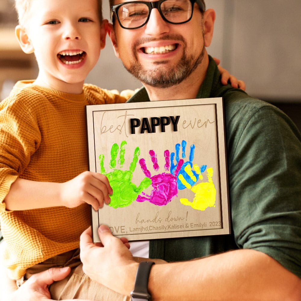 thoughtful ornament for dad with custom detail photo