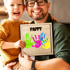 thoughtful ornament for dad with custom detail photo