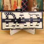 thoughtful custom gift for dad with custom detail photo gift idea