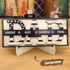 meaningful custom gift for dad with keepsake style gift idea