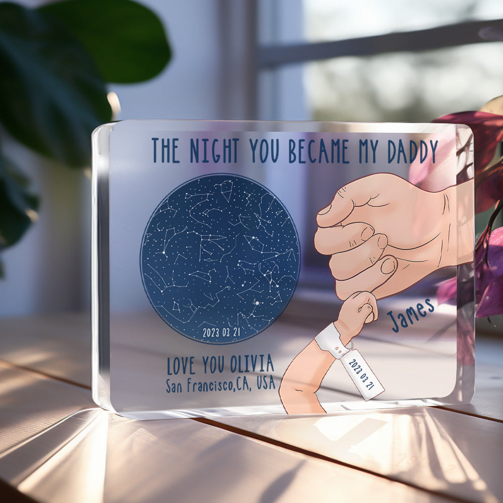 thoughtful custom gift for dad with custom detail