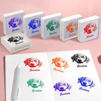 Black Stamp Personalized Pet Portrait Funny Custom Design