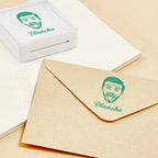 Personalized Pet Portrait Stamp for Letters Crafts and Gifts Funny Custom Design