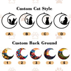 cat memorial suncatcher home display personalized cat tribute