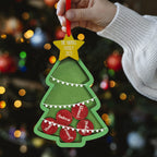 Personalized Name Christmas Shaker Ornament Custom Xmas Family Shaker Ornaments Unique Christmas Gifts