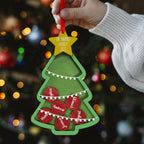 Personalized Name Christmas Shaker Ornament Custom Xmas Family Shaker Ornaments Unique Christmas Gifts