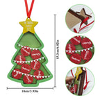 Personalized Name Christmas Shaker Ornament Custom Xmas Family Shaker Ornaments Unique Christmas Gifts