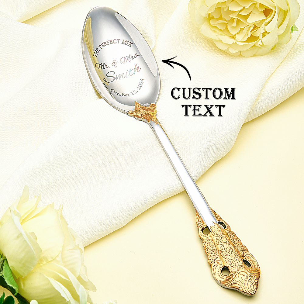 Personalized Wedding Tableware Mr & Mrs Wedding Forks Wedding Gifts
