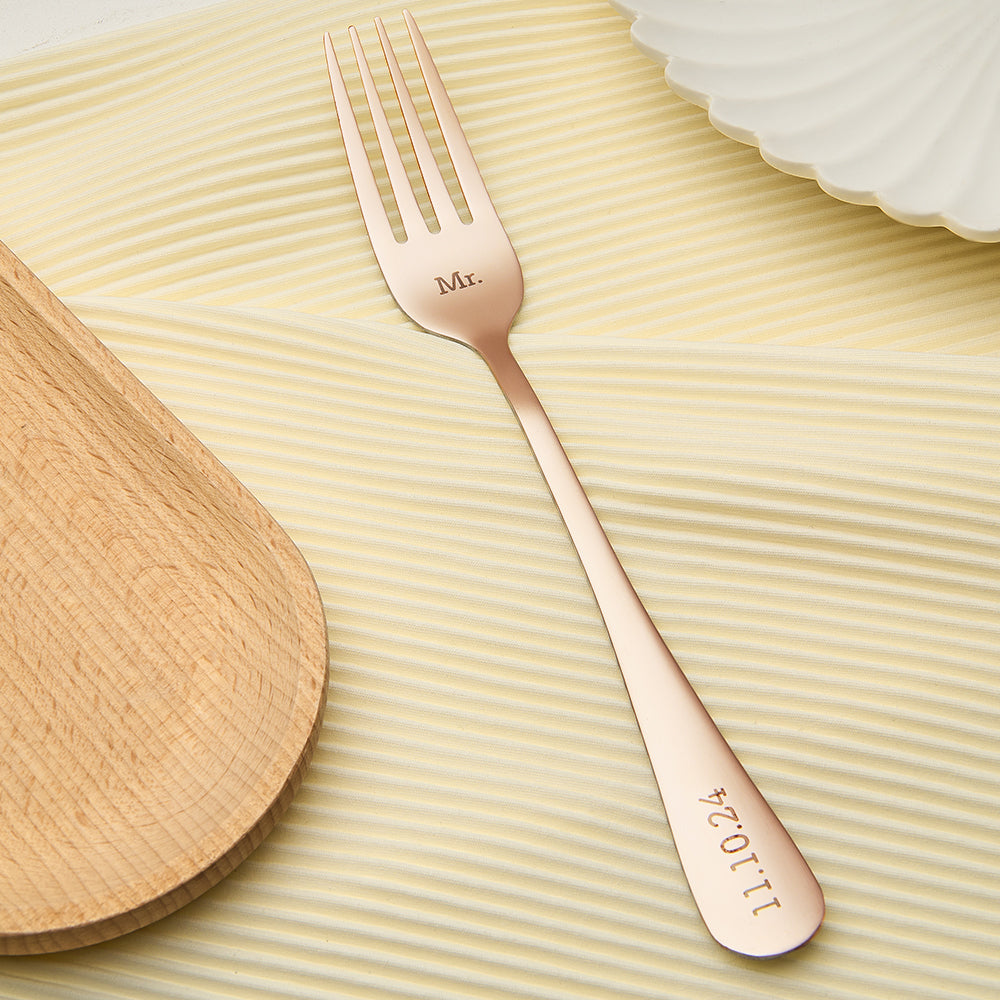 Personalized Wedding Tableware Mr & Mrs Wedding Forks Wedding Gift